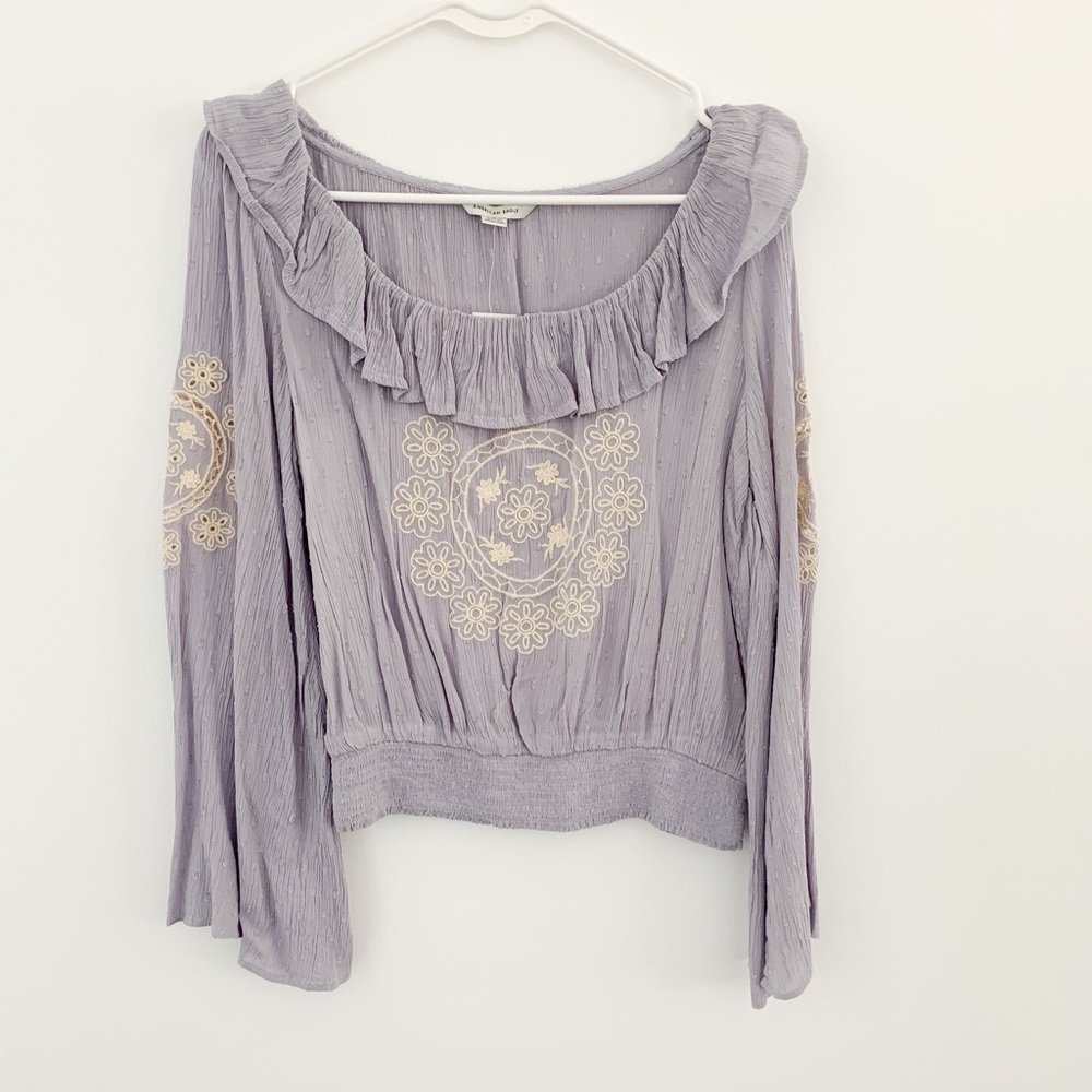 AEO NWT Lilac top